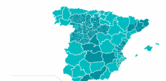Mapa de la desescalada en España