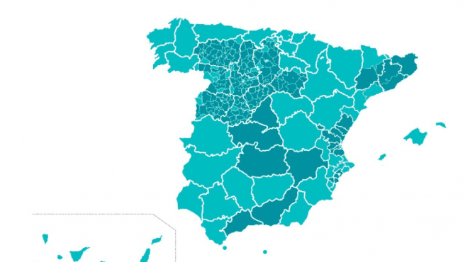 mapa_fase_1 Mapa de la desescalada en España