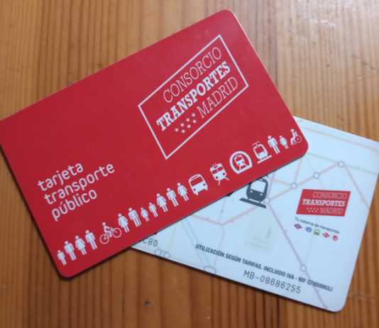 Ya se puede solicitar la devolución del 50 % del abono de transporte de la Comunidad de Madrid